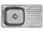 Мойка врезная 764218/0,6 1Ч1К (левая)