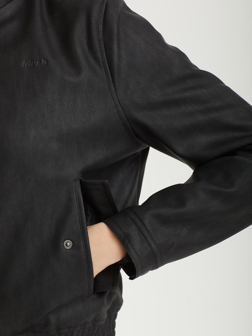 Женская Куртка Vintage Washing Leather Bomber