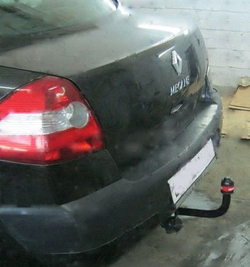 Фаркоп Oris на Renault-Megane II sedan, wagon 2002-2009 (паспорт и сертификат в комплекте,без электрики) 1420-A
