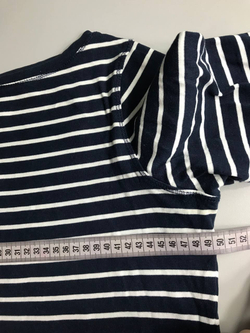 Лонг в полоску, визуально на 46/48 размер