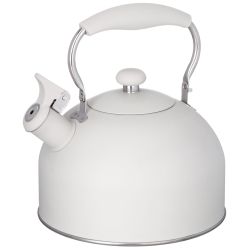 ЧАЙНИК AGNESS СО СВИСТКОМ 2,5 Л,НЖС ИНДУКЦИЯ, УСТОЙЧИВОЕ ЖАРОПРОЧНОЕ ПОКРЫТИЕ