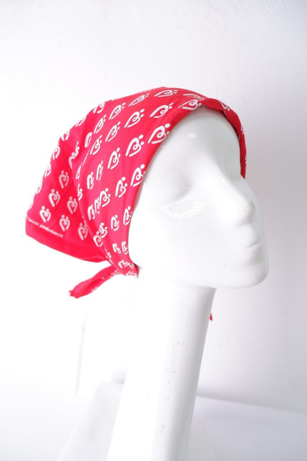 Платок-бандана с принтом "Служба крови"