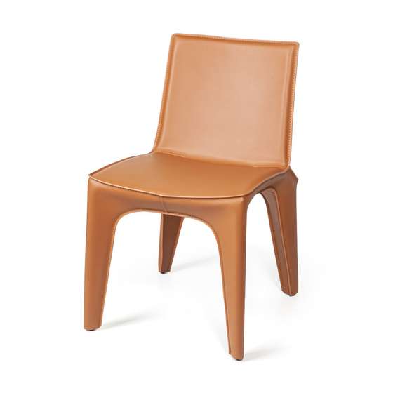Стул Bocca, коричневая экокожа