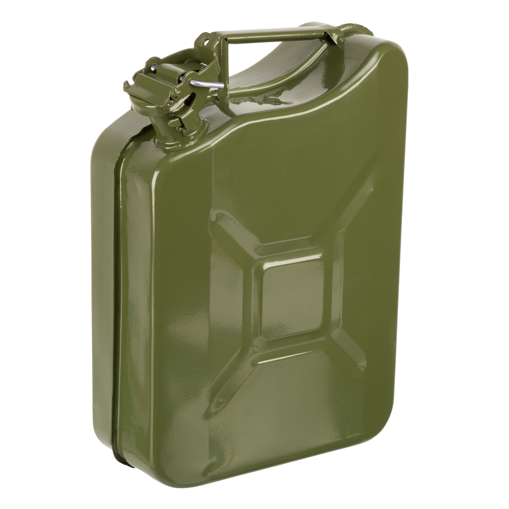 Канистра для топлива, металлическая, толщина стенок 0,8мм, 10 литров