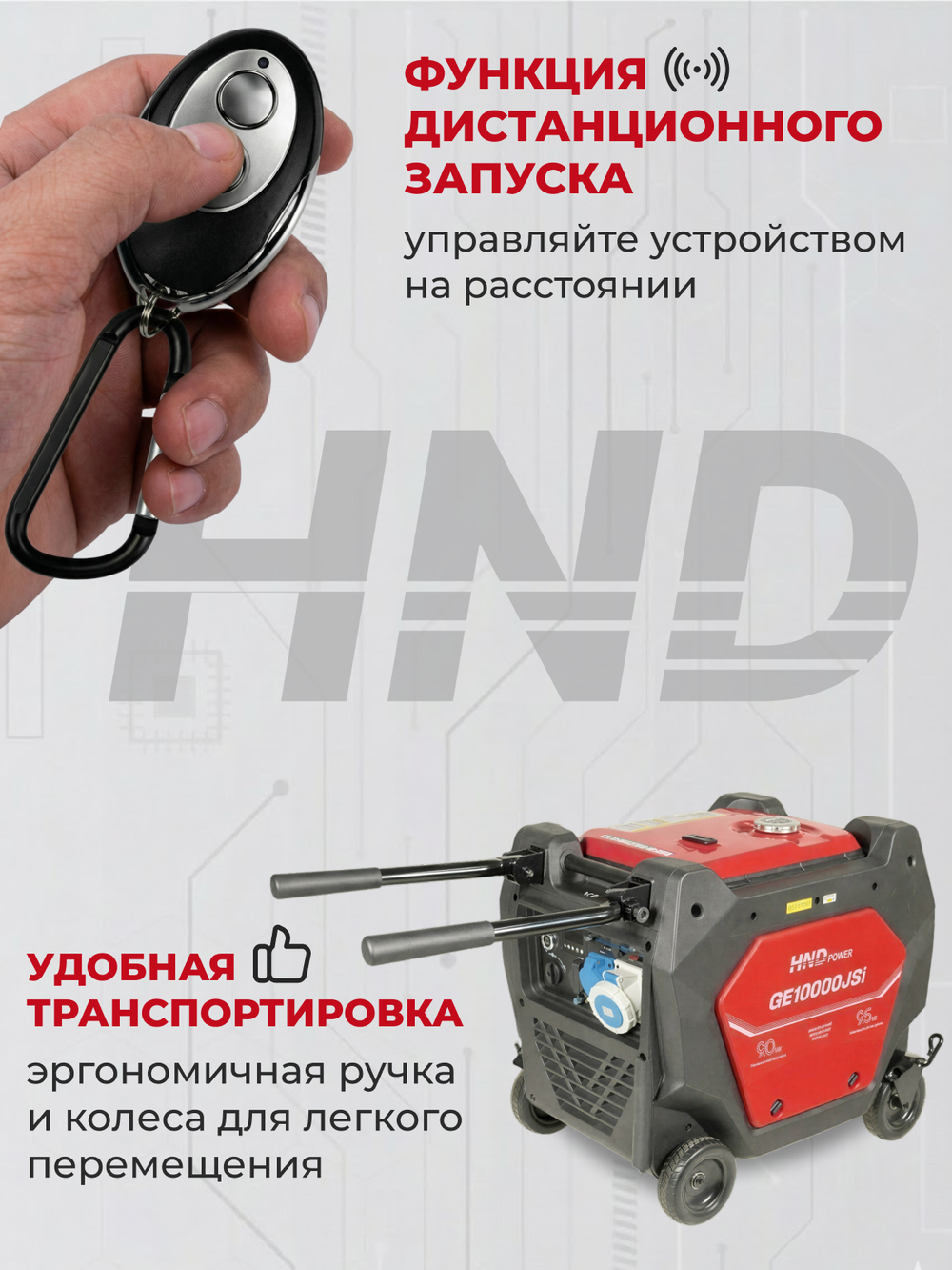 Генератор HND GE10000JSi