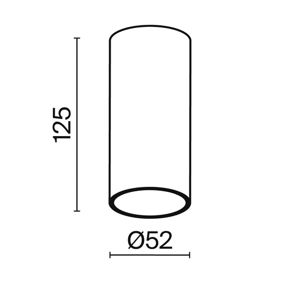 Потолочный светильник Фокус / FOCUS LED 12 Вт 4000 К 50° с функцией диммирования Technical c056cl-l12b4k-w-d-b
