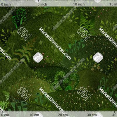 Весенний мох зеленый by Gora-pattern 259 DPI