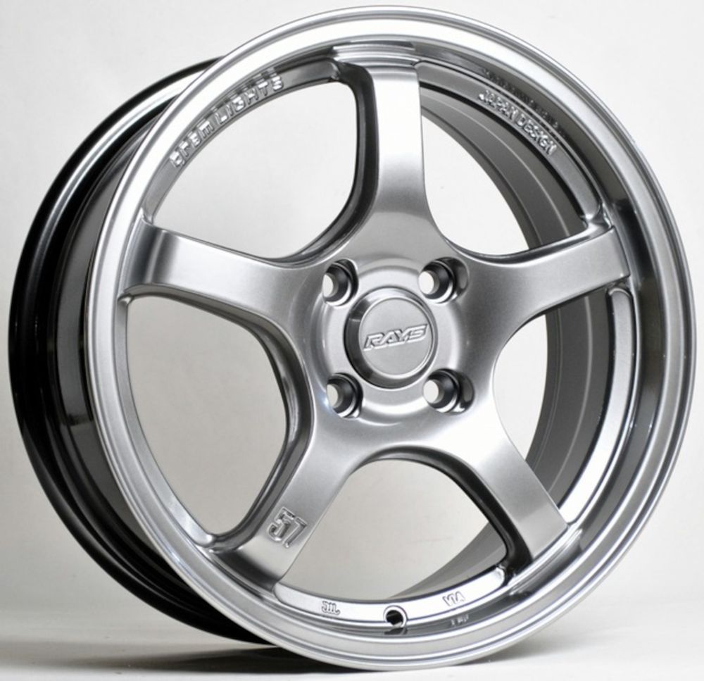 Replica ANZ-5481 6.5x15 4x100 ET 40 Dia 67.1 (Black Milling)