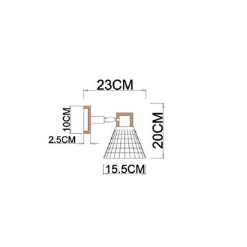 Бра 1*Е27 A4096AP-1BR бежевый Meleph Arte Lamp