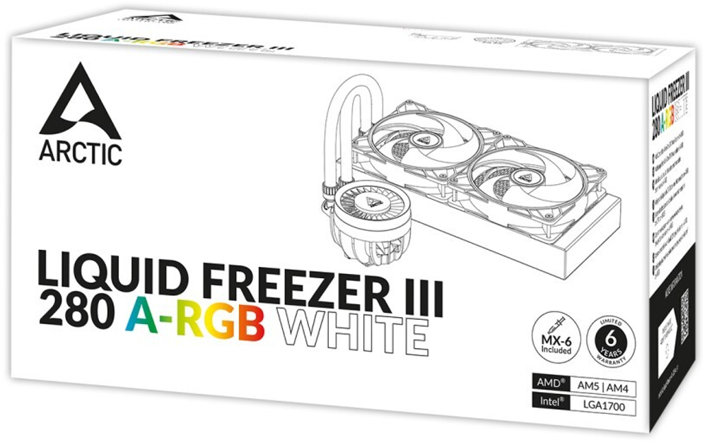 Система охлаждения жидкостная ARCTIC Cooling Liquid Freezer III-280