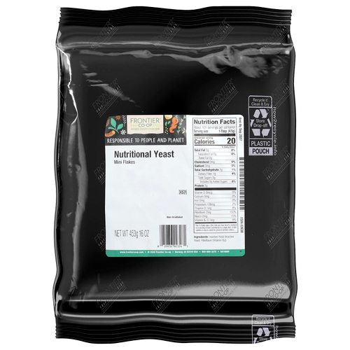 Frontier Co-op, пищевые дрожжи в мини-хлопьях, 453 г (16 унций)