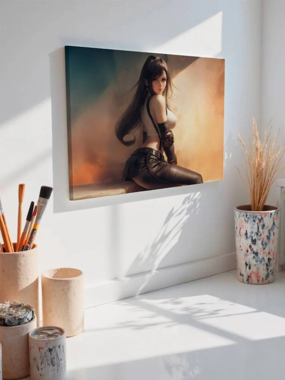 Картина на стену 40 X 50 Девушка аниме