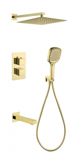 Душевая система скрытого монтажа Grocenberg GB5050GO с Термостатом Vernet (Франция)