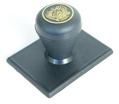 Штамп на ручной оснастке 70х55мм