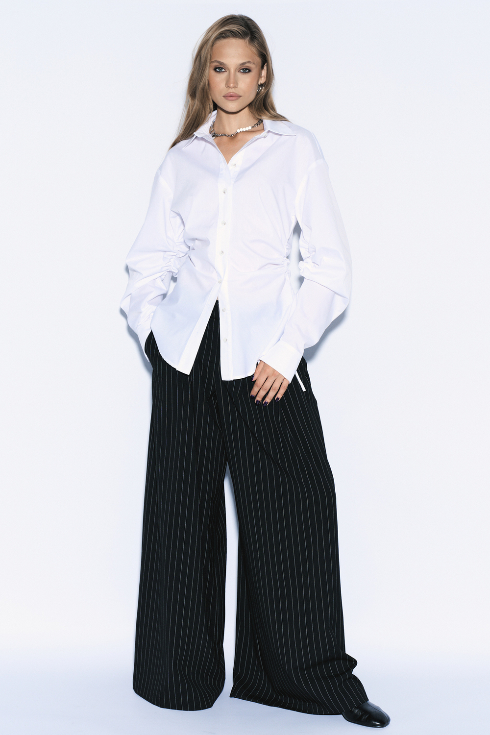 Рубашка "Ницца" белая