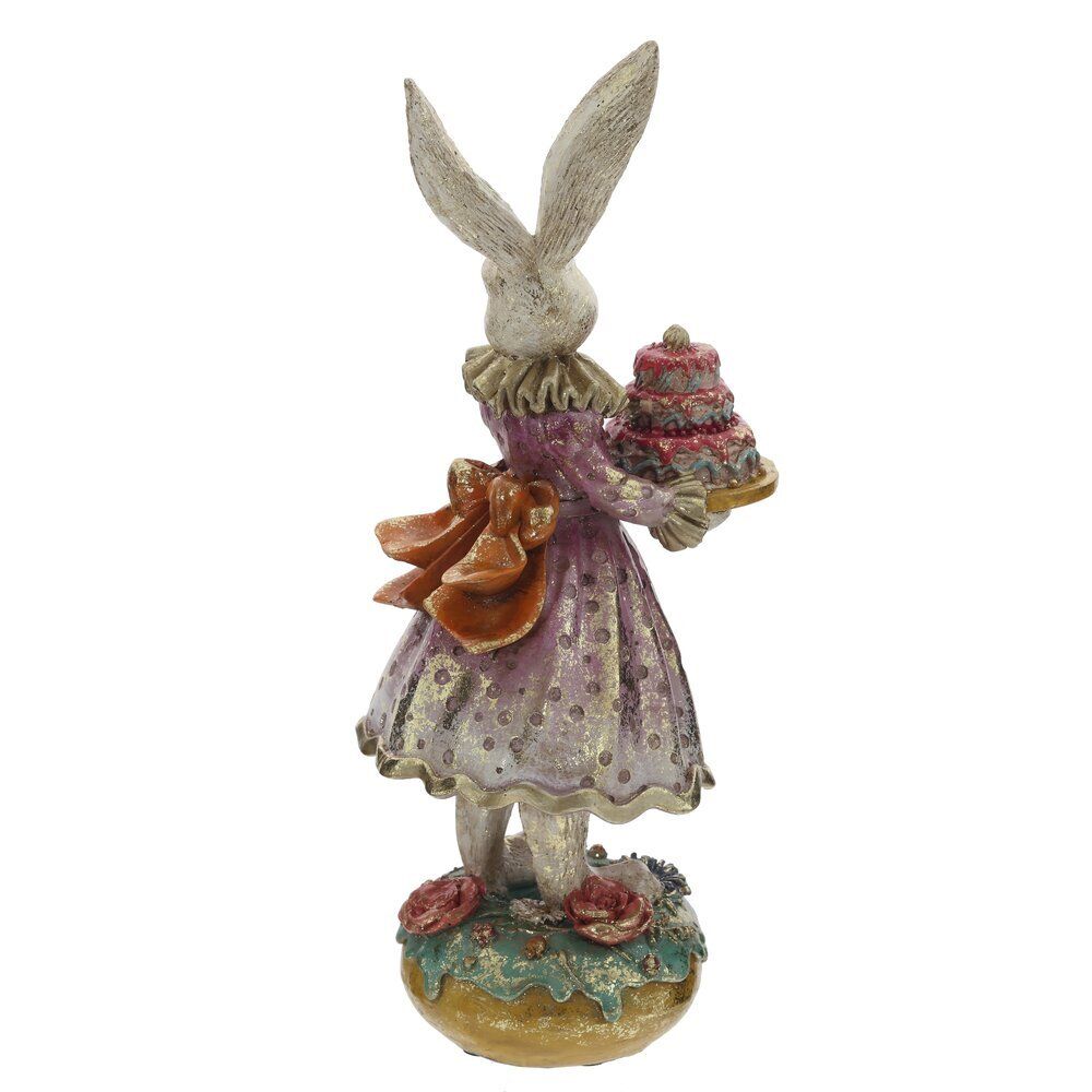 GAEM Фигурка декоративная "Зайка", L12,5 W9,5 H28,5 см