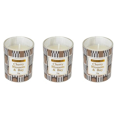 Набор из 3-х свечей ароматических