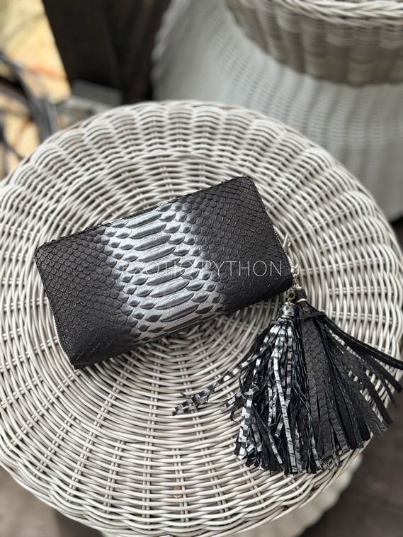 Кошелёк из натуральной кожи питона WA-259