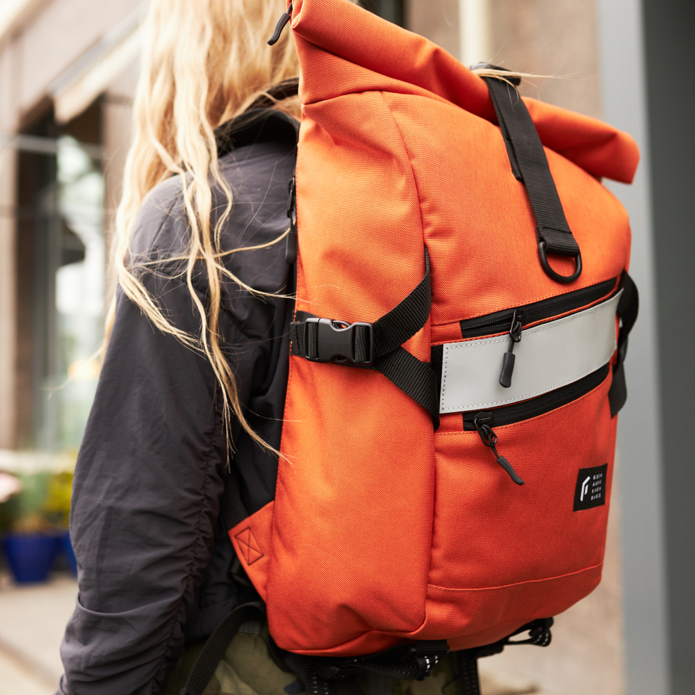 Рюкзак Technic Rolltop M голубой индиго