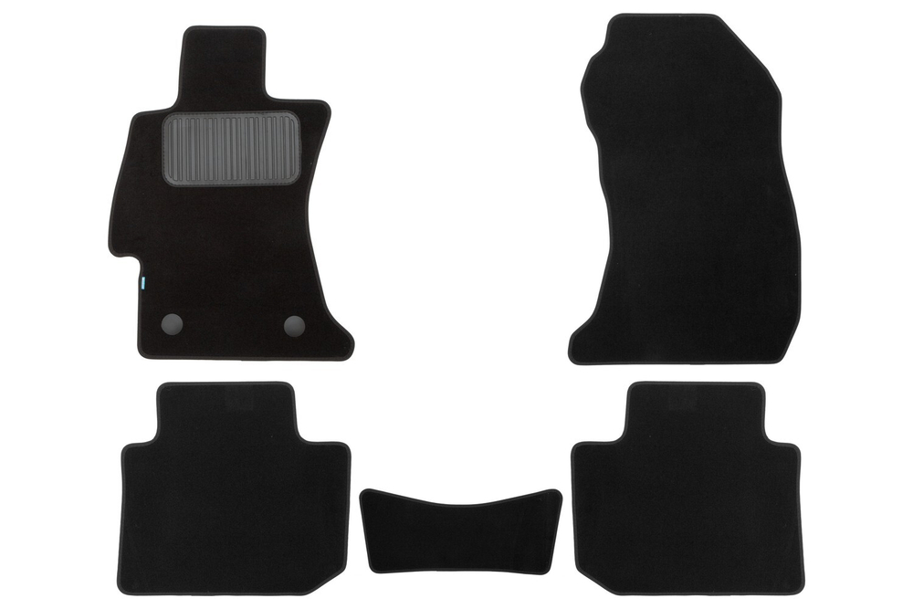 Коврики в салон Klever Premium SUBARU XV 2011-2016, 2016-2017, кроссовер, 5 шт. (текстиль) Klever.KLEVER03461822110KH