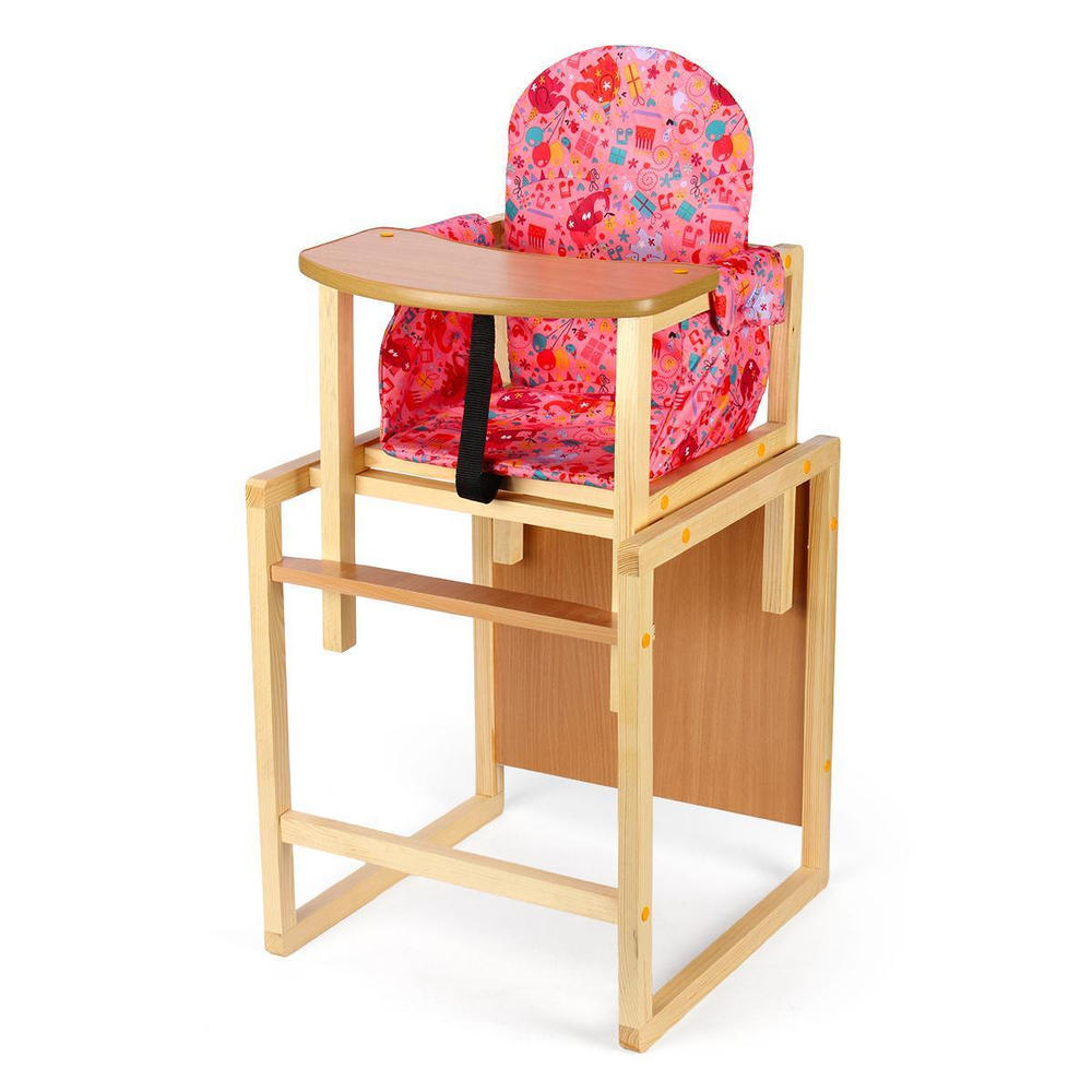 Стол-стул для кормления "Бутуз" (розовый) Сенс-М