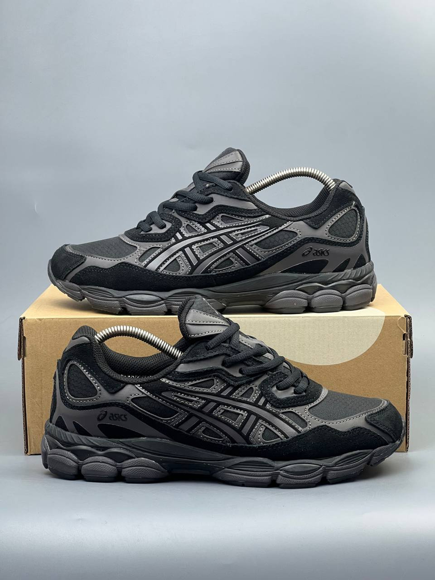 Кроссовки Asics GelNYC GoreTex ТЕРМО #321 (черн.)