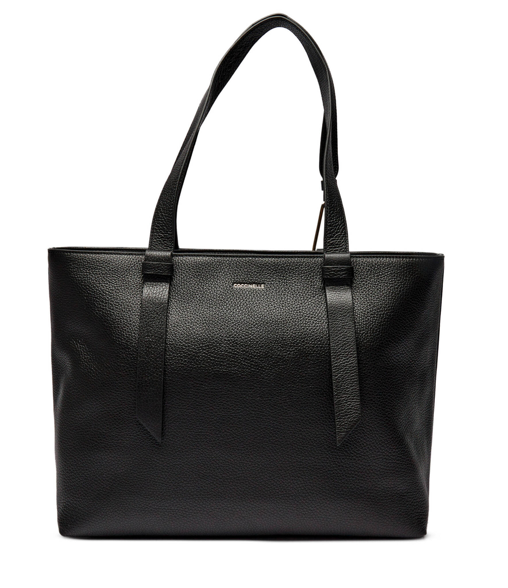 Кожаная сумка-шопер Coccinelle - черный(E1 R1K 11 01 01)