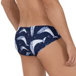 Мужские плавки темно-синие с принтом Clever MISTERY SWIMSUIT BRIEF 114808