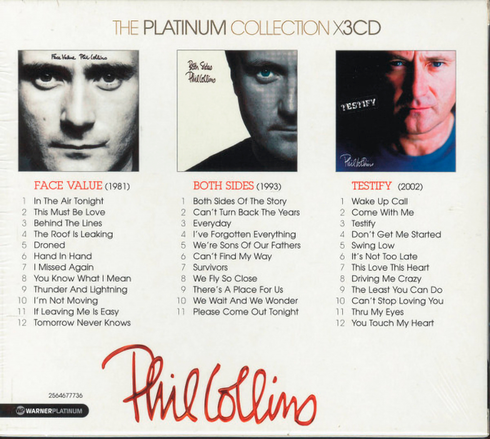 Phil Collins / The Platinum Collection (3CD)