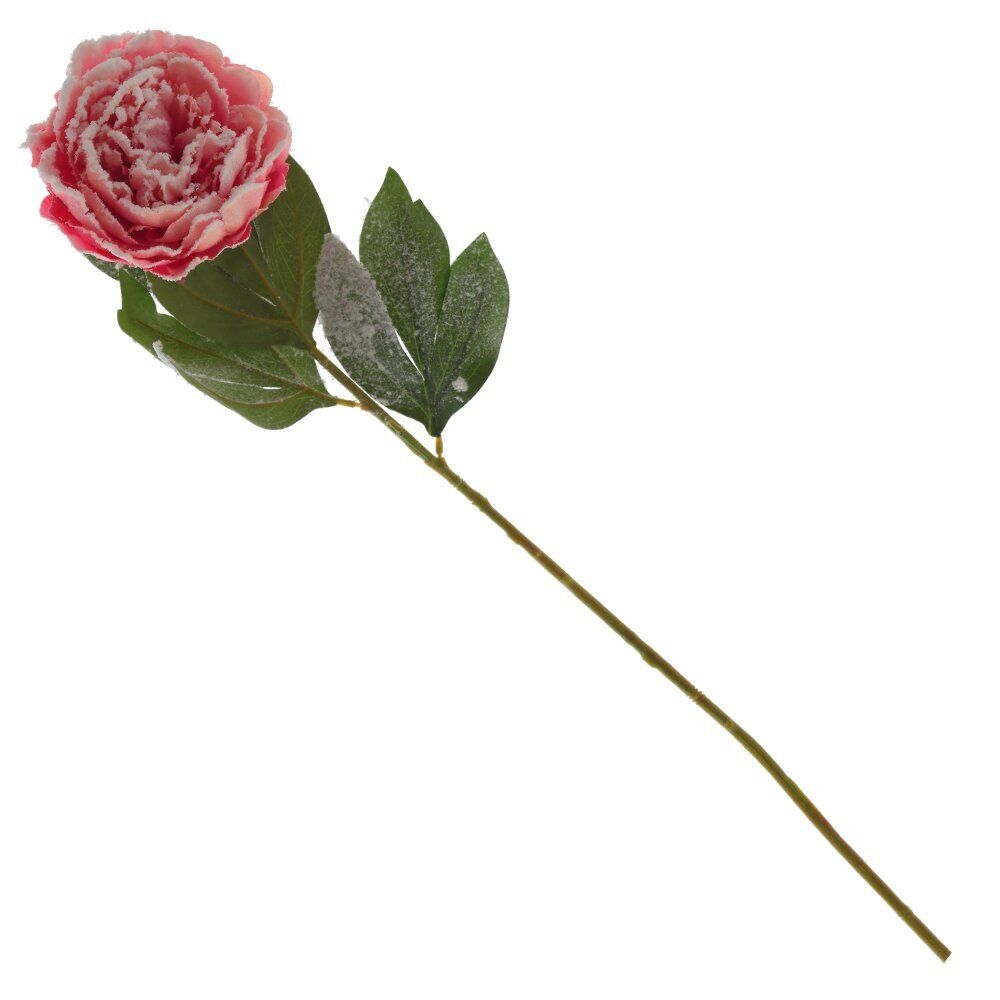 GAEM Цветок искусственный "Снежный пион", L20 W13 H75 см