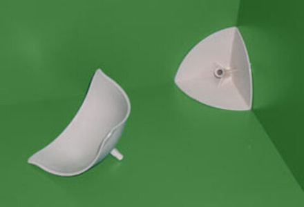 Внутренняя заглушка ВЗР-90 RAL.9003N - уп. 10 шт.