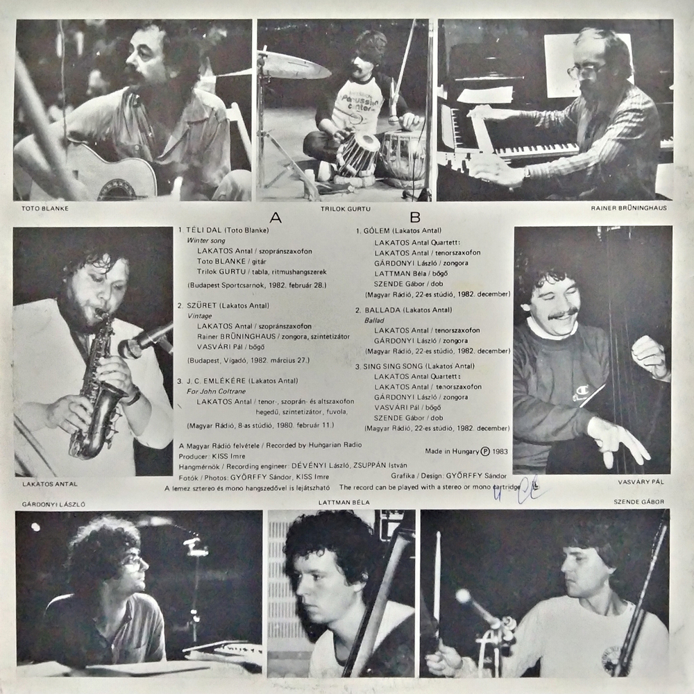 Tony Lakatos / Tony Lakatos And His Friends (LP)