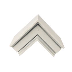 UBX-MS21-35 WHITE Коннектор для накладных магнитных шинопроводов. 35мм. Угловой. Горизонтальный. Белый. ТМ Uniel