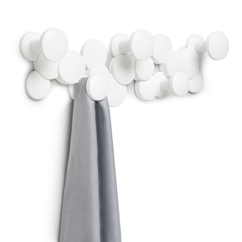 Вешалка настенная bubble hook, белая