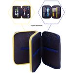 Пенал 2 отделения, 200*140*45 Berlingo "Triangles", полиэстер