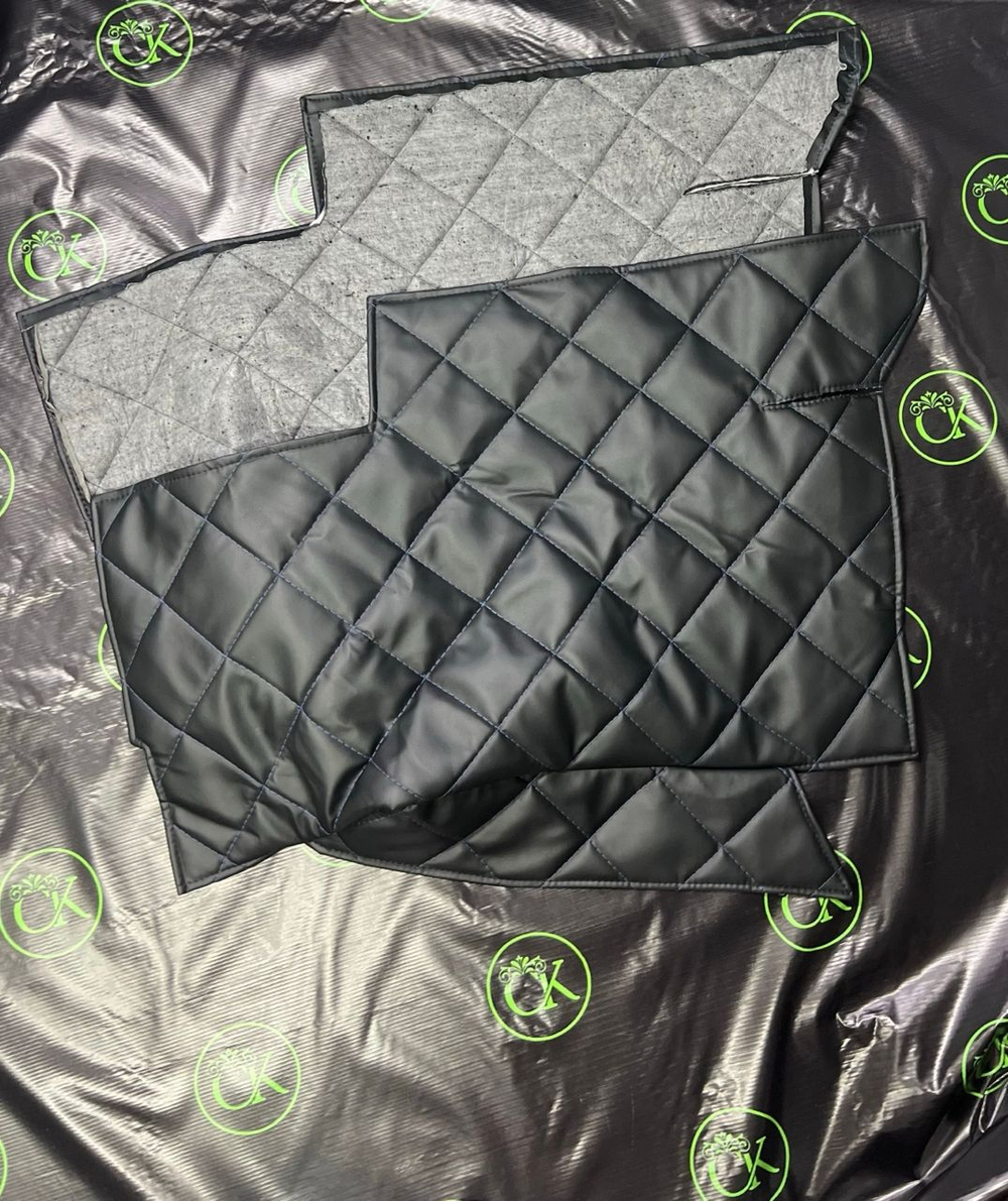 Коврики (утеплитель) под сиденья УАЗ 452 Буханка (синяя нить ромб)