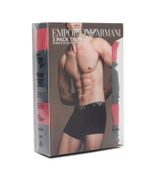 Трусики-боксеры 3шт. Emporio Armani - черный(111357 4F715)