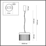 5047/24L ODL Подвес LED 24Вт 4000К 220В IP20 L-VISION