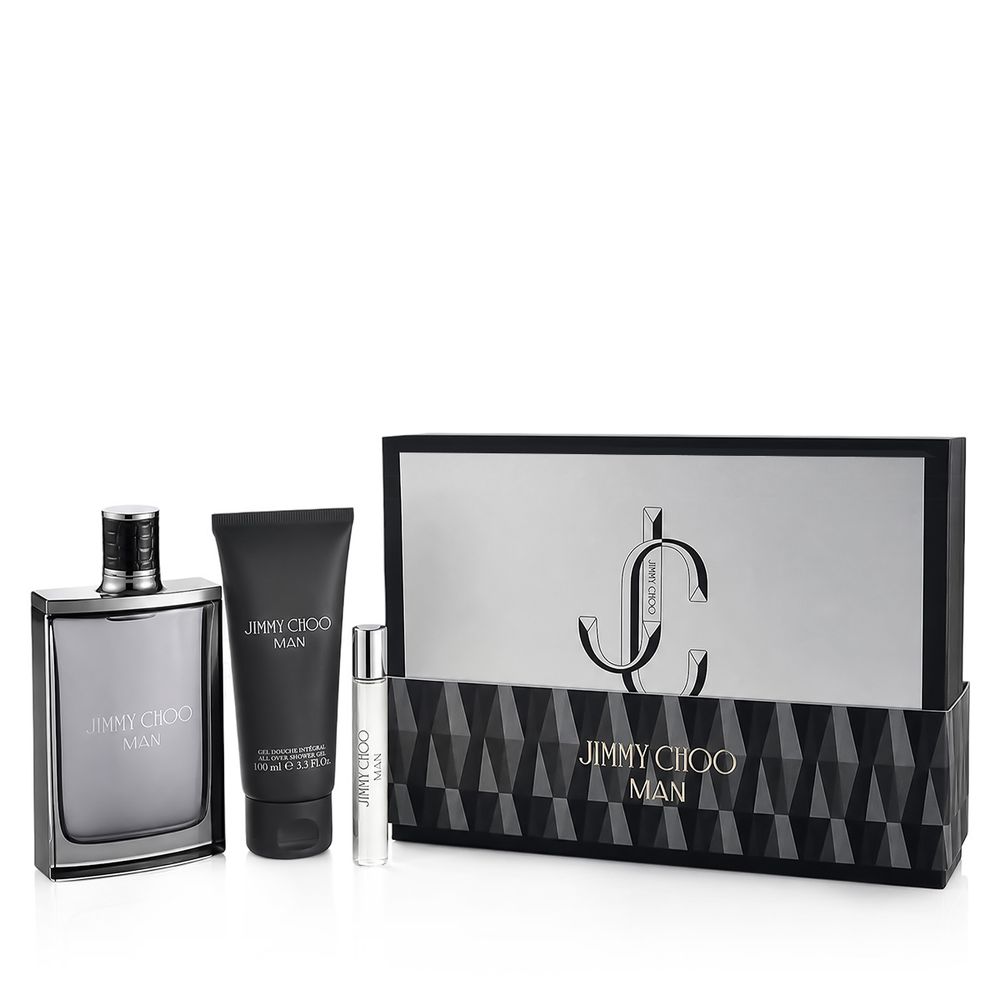 Jimmy Choo Jimmy Choo Man EDT 100 ml + EDT MINI 7,5 ml + SG for Body &amp; Hair 100 ml (man) 1 pcs