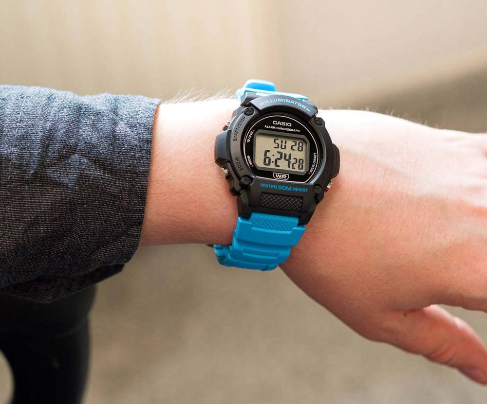 Наручные часы Casio Collection W-219H-2A2