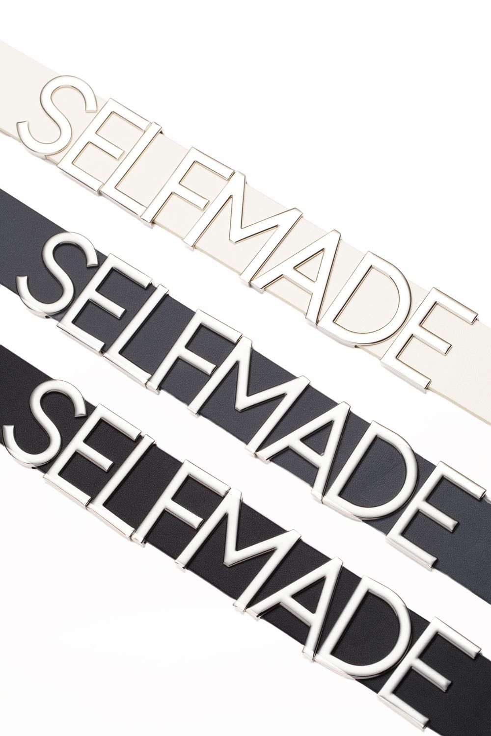 ШИРОКИЙ РЕМЕНЬ НА КОБУРНЫХ КНОПКАХ SELFMADE BLACK