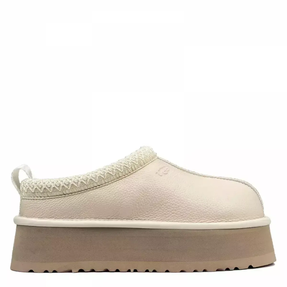 UGG TAZZ PLATFORM LEATHER SAND