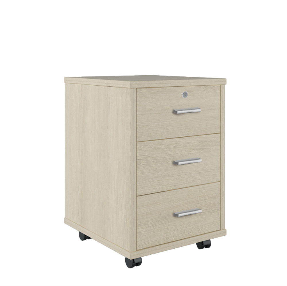 Тумба подкатная с 3 ящиками ГРАНД (GRAND)