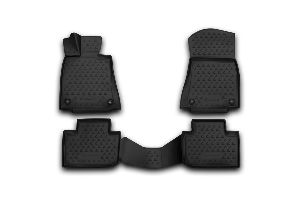 Коврики в салон для LEXUS IS 250 (III, IIIr, IIIr2), 2013-, 4 шт. (полиуретан) NLC.3D.29.30.210K