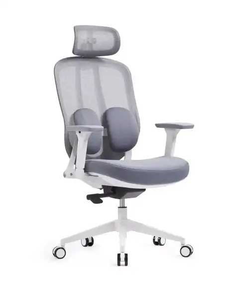 Офисное кресло SPARX FX-18 Pillow White / Grey