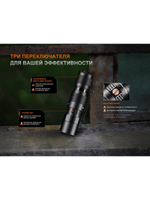 Фонарь Fenix тактический PD26R ACE 1300 люмен