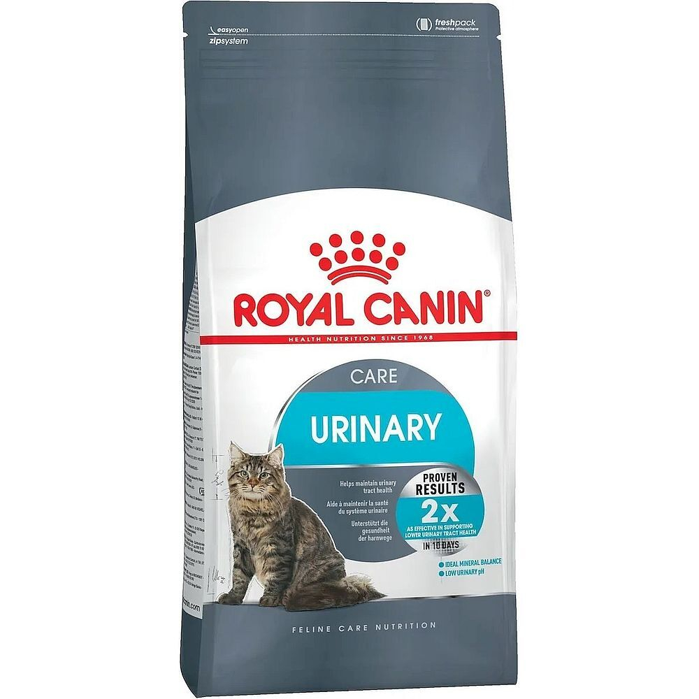 Сухой корм Royal canin Urinary care для взрослых кошек, профилактика мочекаменной болезни, пакет 400
