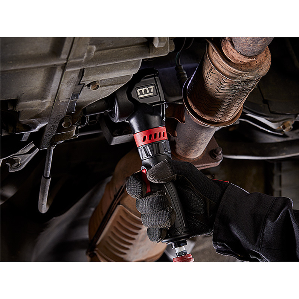 MIGHTY SEVEN (NC-498) Гайковерт пневматический ударный 1/2", 542 Нм, угловой