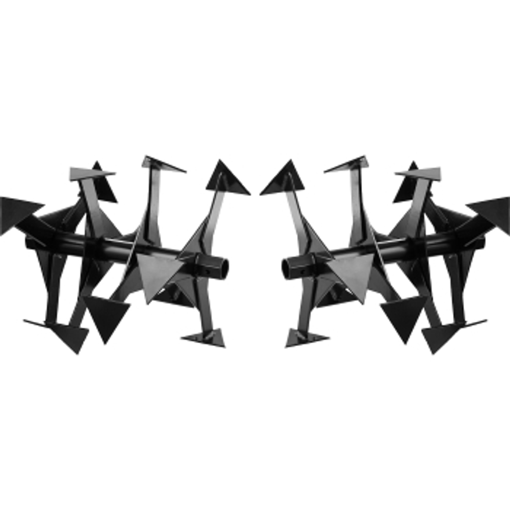 Фрезы гусиные лапки для мотоблоков Ф-2, HEX 32, ЗУБР 707108-2