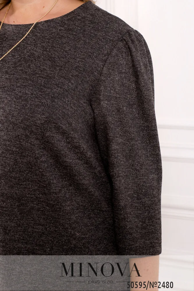 Платье 2480-черный Minova